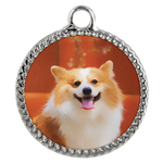 Customizable Corgi Photo Necklace - Create Your Own Personalized Necklace