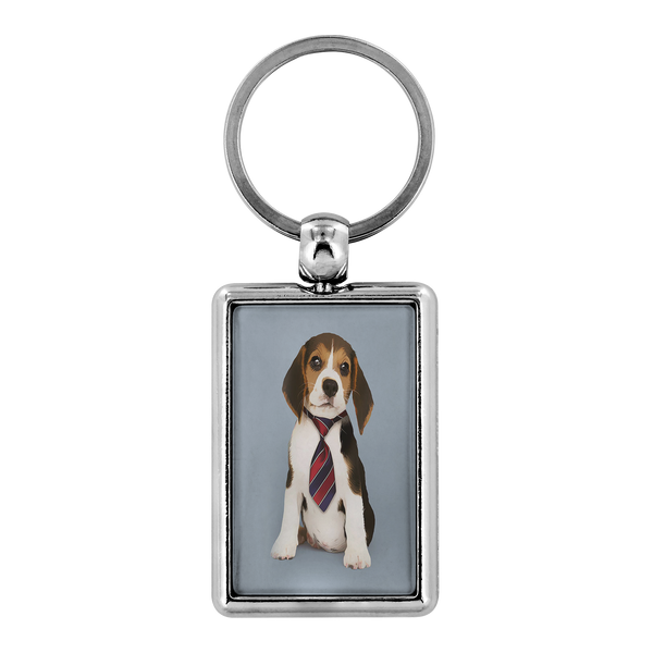 Chaveiro personalizado com foto de Beagle - transforme as suas fotos num chaveiro