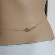 Personalized Name Belly Chain - Custom Waist Chain - Belly Dancing Gift - Gold Waist Chain Jewelry - Stomach Chain - Personalized Waist Beads
