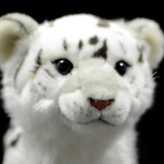 New Release!! LightningStore Cute Black and White Snow Leopard Doll Realistic Looking Stuffed Animal Plush Toys Plushie Children's Gifts Animals