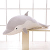 LightningStore Adorable Cute Big Giant Large Dolphin Stuffed Animal Doll Realistic Looking Plush Toys Plushie Children's Gifts Animals
