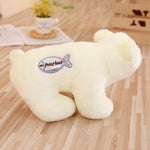 LightningStore ตุ๊กตาหมีขั้วโลกยืนได้ น่ารัก ของเล่นตุ๊กตาสัตว์นุ่มนิ่มเหมือนจริง ของขวัญสำหรับเด็ก สัตว์