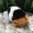 LightningStore Super Adorável Porquinho-da-Índia Laranja Preto e Branco de Peluche Realista Brinquedos de Pelúcia Presente para Crianças Animais