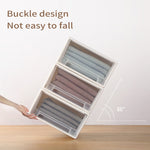 Closet Organizer - Stackable Storage Box Drawer - Bedroom Organizer - Clothes Storage - Chest - Bedroom Table Stand Cabinet - Closet Organization - Laundry
