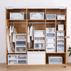 Closet Organizer - Stackable Storage Box Drawer - Bedroom Organizer - Clothes Storage - Chest - Bedroom Table Stand Cabinet - Closet Organization - Laundry