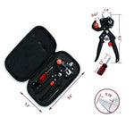 2-in-1 Garden Grafting Tool Pruner Kit Pruning Shears - V-Graft Omega-Graft and U-Graft - Excellent for Fruit Tree Grafting