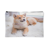 Custom Personalized Shiba Photo Pouch - Turn Your Photos into a Pouch Pencil Case Makeup Bag