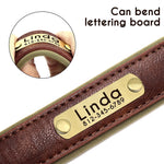 Personalized Dog Collar - Custom Dog Collar with Name - Custom Leather Dog Collars - Monogrammed Custom Made