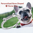 Bague avec Nom de Chien Personnalisée, Bijoux Mémorial pour Animaux, Maman Chien, Bague Personnalisée, Bague en Argent Sterling pour Animaux, Délicate, Cadeau pour Amoureux des Chiens