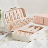 Portable Jewelry Organizer - Jewelry Storage Box Case - Ideal For Storing Your Earnings, Rings and Necklaces