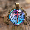 Jesus Cross Pendant Necklace -  Beautiful Bible God Christian Jewelry