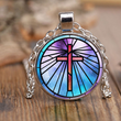 Jesus-Kreuz Anhänger Halskette – Schöner Bibel-Gott Christlicher Schmuck