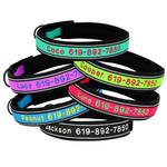 Personalized Dog Collar - Custom Dog Collar with Name - Custom Embroidered Dog Collars - Monogrammed Custom Made
