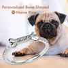 Custom Personalized Dog Name Ring, Pet Memorial Jewelry, Dog Mom, Personalized Ring, Sterling Silver Pet Ring, Dainty, Dog Lover Gift