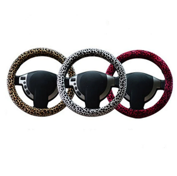 Custom Steering Wheel Cover, Personalized Car Accessories - Customizable with your Picture, Logo, Image, Text - Gift for Car Lovers