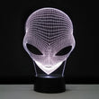 Alien LED Hologram Night Light