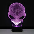 Alien LED Hologram Night Light