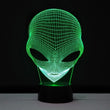 Alien LED Hologram Night Light