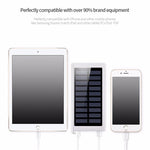 Aluminum Portable Solar Power Bank 20000 MAh