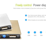 Aluminum Portable Solar Power Bank 20000 MAh