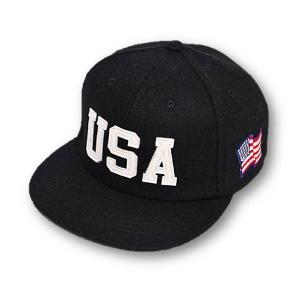 Apparel - Cool Stylish Black Red Gray Grey USA Baseball Cap - Take Your Appearance Up One Level With This Stylish Accessory
