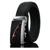 Apparel - Lightningstore Mens Designer Belts - Over 20 Designs To Choose From - Belts Automatic Metal Buckle Cinturon Hombre Cintura (130 Cm)