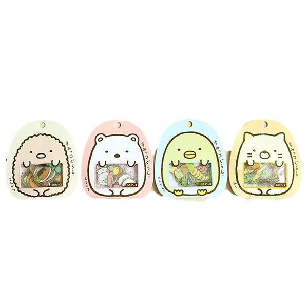 Art And Craft Supply - Lightningstore Cute Sumikko Gurashi Diary Label Stickers Pack Decorative Mobile Stickers Scrapbooking DIY Stickers Escolar Papelaria