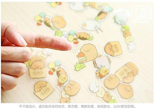 Art And Craft Supply - Lightningstore Cute Sumikko Gurashi Diary Label Stickers Pack Decorative Mobile Stickers Scrapbooking DIY Stickers Escolar Papelaria