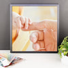 Baby Finger Holding Framed Photo Poster Wall Art Decoration Decor For Bedroom Living Room