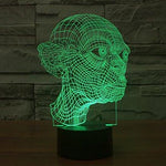 Baby Product - Alien Hologram LED Night Light Lamp - Color Changing