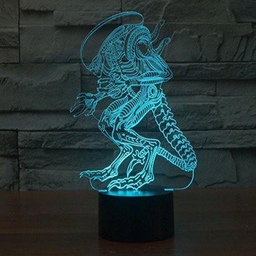 Baby Product - Alien Hologram LED Night Light Lamp - Color Changing