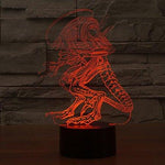 Baby Product - Alien Hologram LED Night Light Lamp - Color Changing