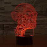 Baby Product - Alien Hologram LED Night Light Lamp - Color Changing