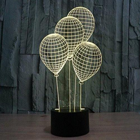 Baby Product - Balloon Hologram LED Night Light Lamp - Color Changing
