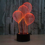 Baby Product - Balloon Hologram LED Night Light Lamp - Color Changing
