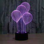 Baby Product - Balloon Hologram LED Night Light Lamp - Color Changing