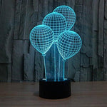 Baby Product - Balloon Hologram LED Night Light Lamp - Color Changing