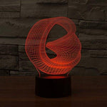 Baby Product - Bent Ring Hologram LED Night Light Lamp - Color Changing
