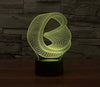 Baby Product - Bent Ring Hologram LED Night Light Lamp - Color Changing