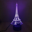Baby Product - Eiffel Tower Hologram LED Night Light Lamp - Color Changing