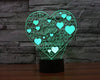 Baby Product - I Love You Heart Hologram LED Night Light Lamp - Color Changing