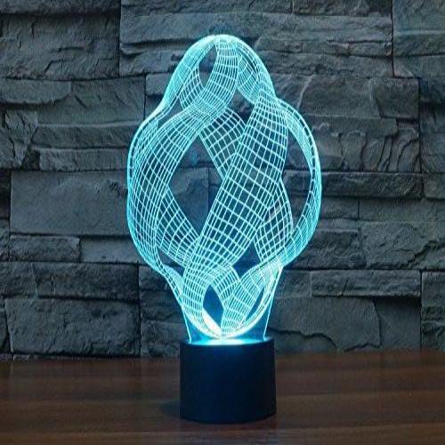 Baby Product - Infinity Plus Hologram LED Night Light Lamp - Color Changing