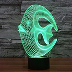 Baby Product - LED Night Light Outlet - Fish Hologram LED Night Light Lamp - Color Changing