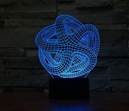Baby Product - Night Light Animal - Starfish Hologram LED Night Light Lamp - Color Changing