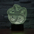 Baby Product - Night Light Animal - Starfish Hologram LED Night Light Lamp - Color Changing