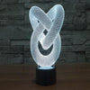 Baby Product - Night Light Projector - Double Ring Hologram LED Night Light Lamp - Color Changing