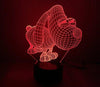 Baby Product - Night Light Toys - Dog Hologram LED Night Light Lamp - Color Changing