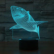 Baby Product - Shark Hologram LED Night Light Lamp - Color Changing