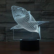 Baby Product - Shark Hologram LED Night Light Lamp - Color Changing