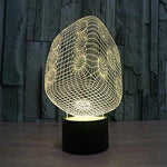 Baby Product - Six Sided Dice Hologram LED Night Light Lamp - Color Changing